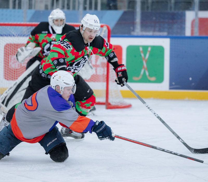 Москва, РЖД Арена. Кубок Московского спорта по хоккею 3x3.