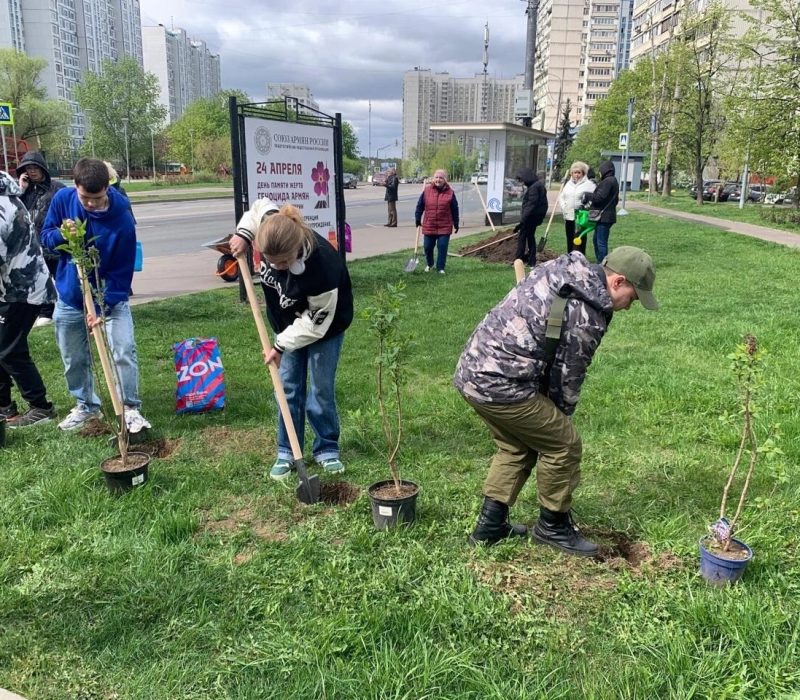Москва. Субботник